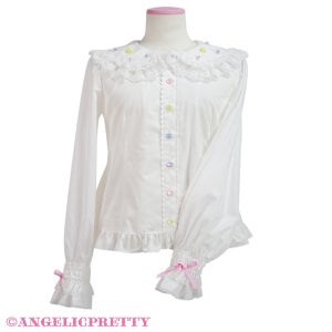 Colorful Pearl Star Blouse by Angelic Pretty