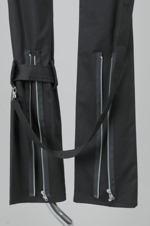 Peace Now ~ Belt Design Bondage Pants by Black Peace Now