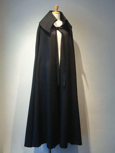BPN BLACK PEACE NOW コウモリ衿 蝙蝠衿 マント 希少品 美品 Bat Collar Long Mantle by Atelier Boz
