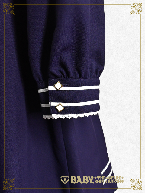 Marissa Sailor Collar Coat OP 紺色 Marissa Sailor Collar Coat OP by Baby, the Stars Shine Bright