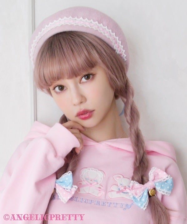 Fancy Kuma-chan Beret by Angelic Pretty