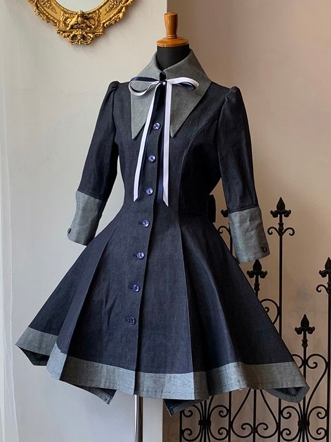 ATELIER BOZ キャロルデニムワンピース YBSCauQhlVPO0rLoXPrL9esafpSPll