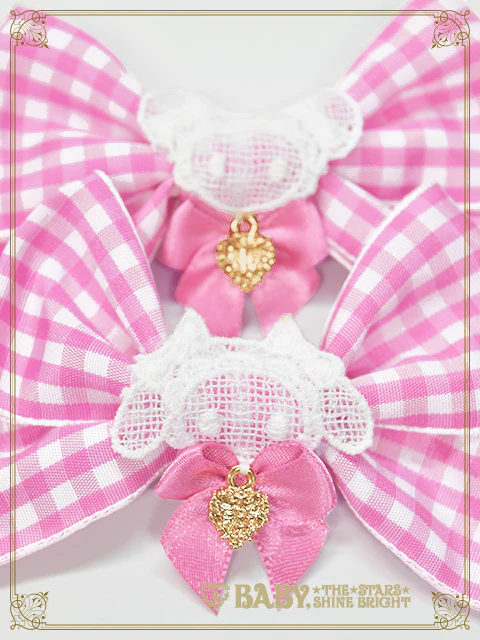 Kumya's Fun Fun Gingham Parade Ribbon Clip by Baby, the Stars