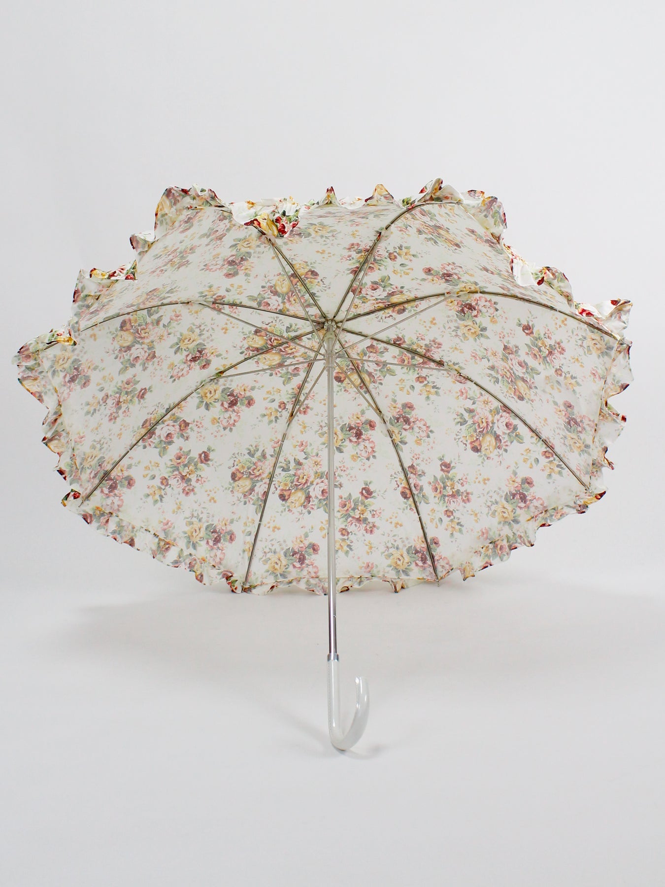Rococo Bouquet Frill Parosol by Victorian Maiden