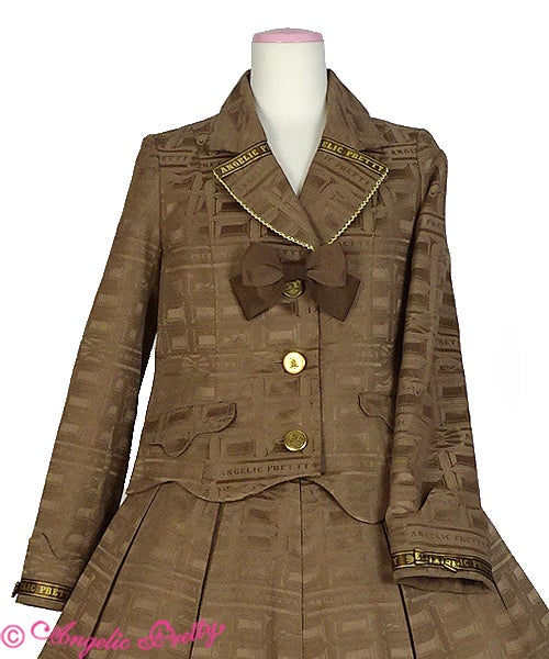 Angelic Pretty melty chocolate アウター Melty Ribbon Chocolate Jacket (2019) by Angelic Pretty