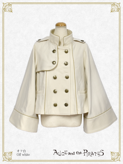 Cape Style Short Coat by Alice and the Pirates