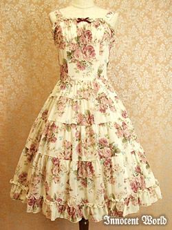 Rose Chiffon JSK by Innocent World