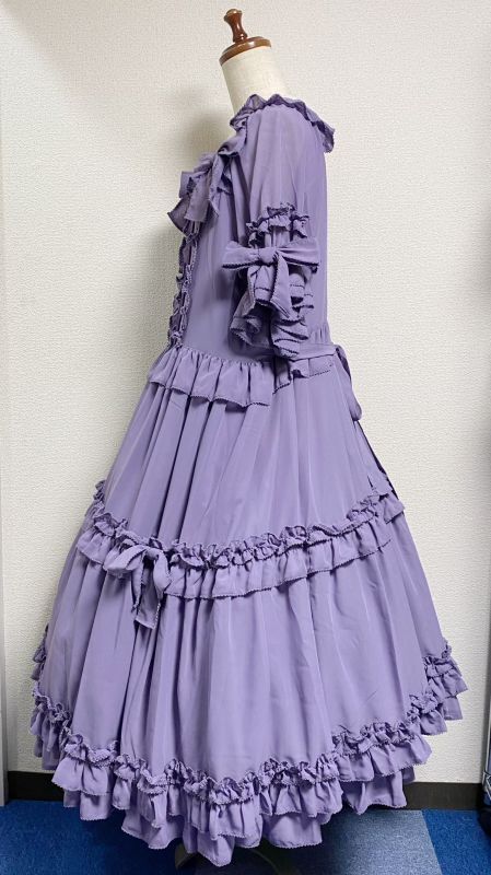 Square Neck Frill OP (Pico Frill) by Physical Drop