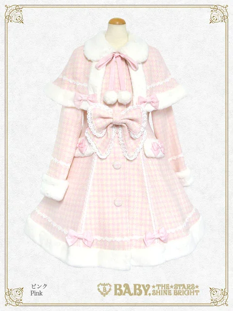 リボンミルキーコート　生成 Barbie Ribbon Milky Coat [build to order] by Baby, the Stars Shine