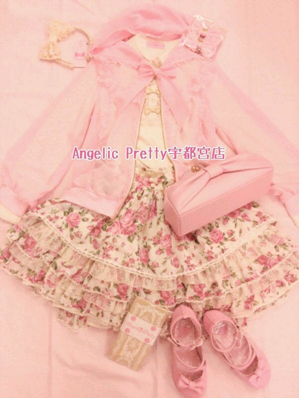 Dramatic Rose Skirt by Angelic Pretty