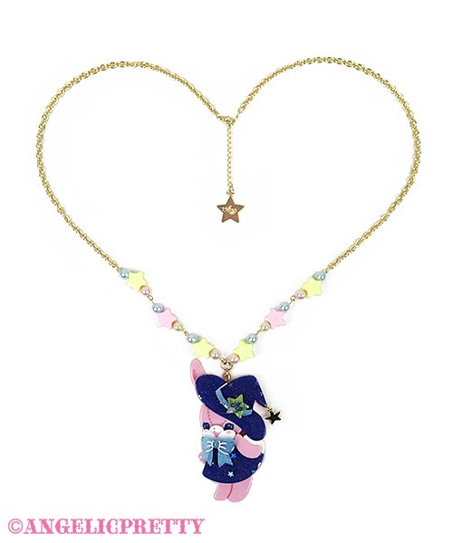 Little Witch Lyrical Bunny Necklace by Angelic Pretty