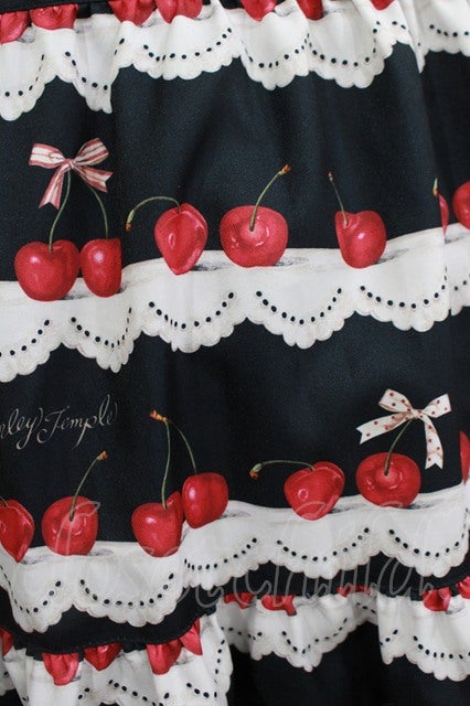 Ladies ~ Cherry Scalloped Lace Print JSK by Shirley Temple