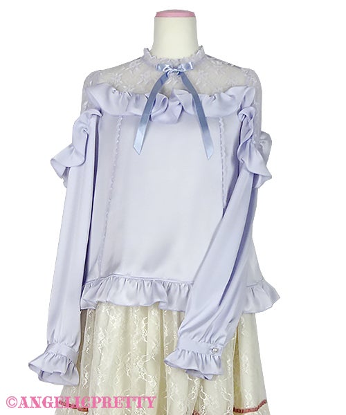 Lacy Frill Blouse (2020) by Angelic Pretty