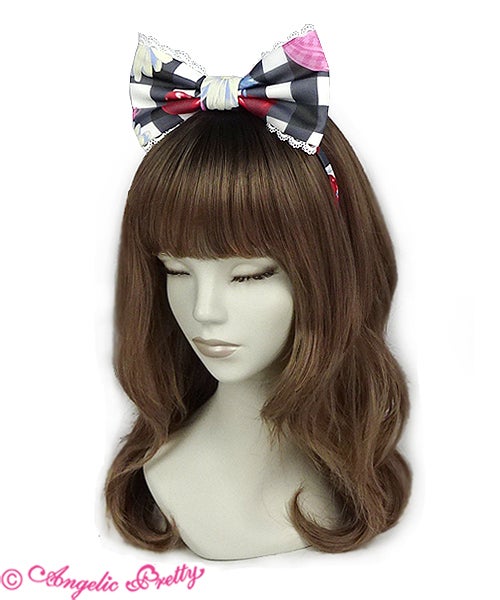 Sweet Cherry Margaret Head Bow by Angelic Pretty