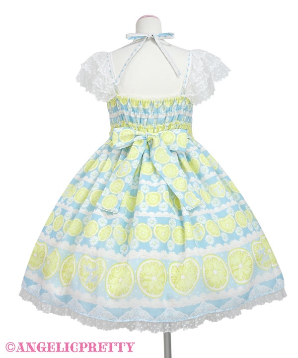 Angelic Pretty Lemonade Float JSK ミント Lemonade Float Shoulder Lace JSK by Angelic Pretty
