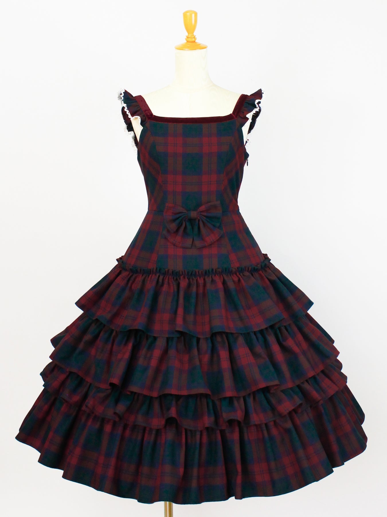 みやしんがり】 Victorian Maiden ジャンパースカート Victorian Rose
