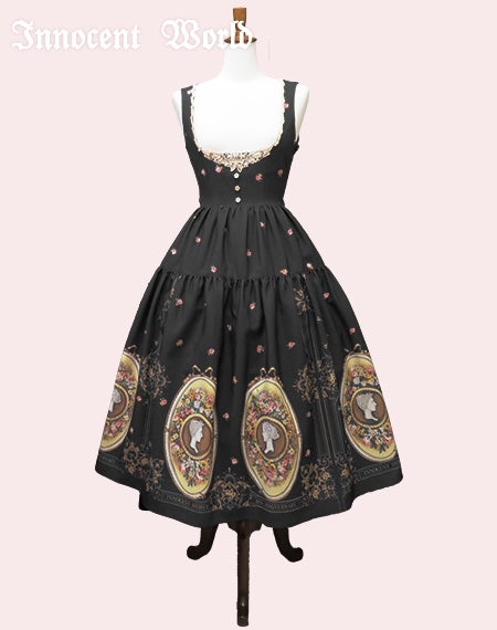 Flora the Flower Goddess Tiered JSK by Innocent World