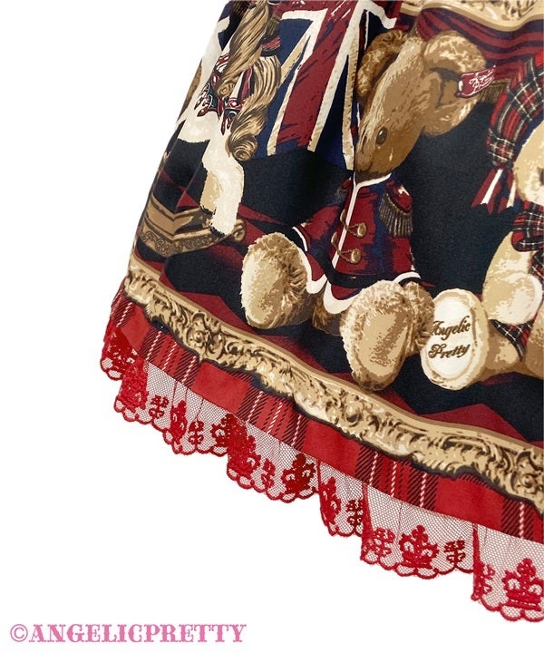 British Bear Low Waist JSK by Angelic Pretty