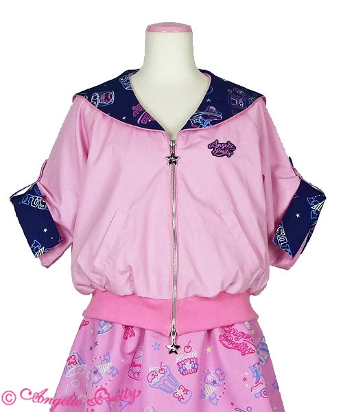 Neon Star Diner Sailor Blouson by Angelic Pretty