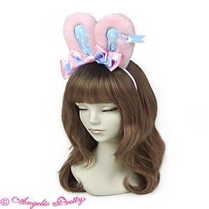Lyrical Bunny Head Bow (2020) by Angelic Pretty