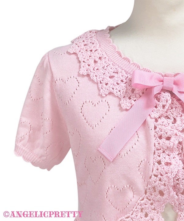 Heart Knit Bolero by Angelic Pretty
