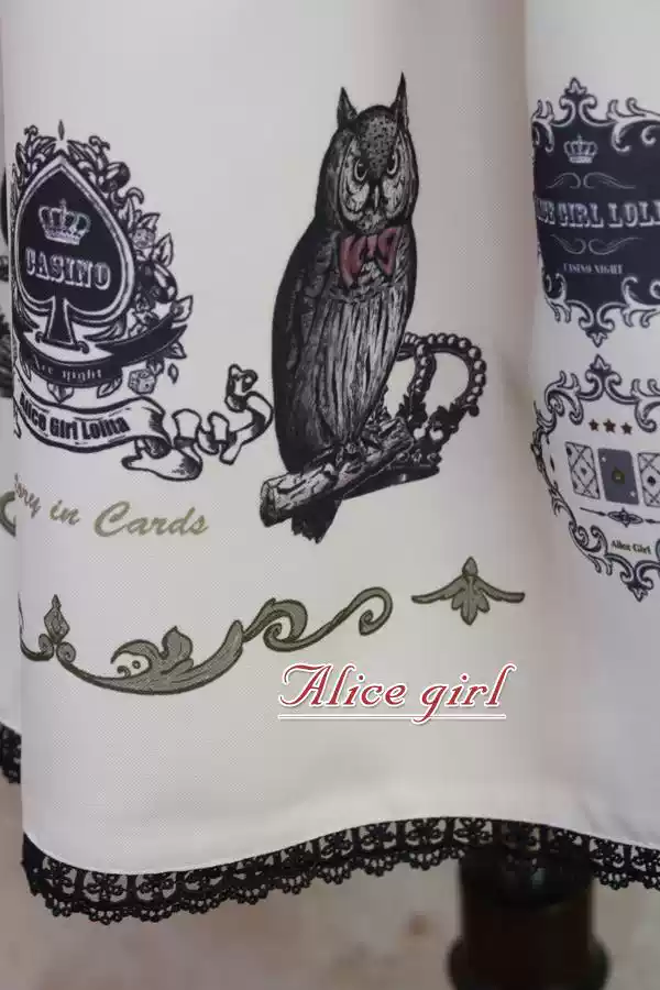 Alice Girl ~ Sweet Owl JSK by Chinese Indie Brand