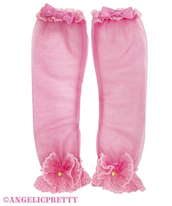 Decoration Tulle Arm Warmers by Angelic Pretty