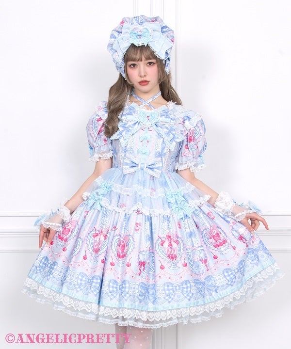 Bunny Ribbon Parfaiteria OP Set by Angelic Pretty