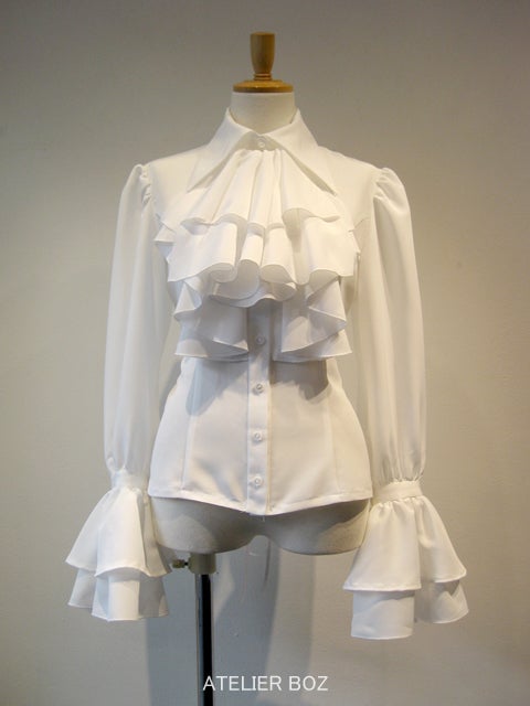 Theodora Frill Blouse (Lady's) by Atelier Boz