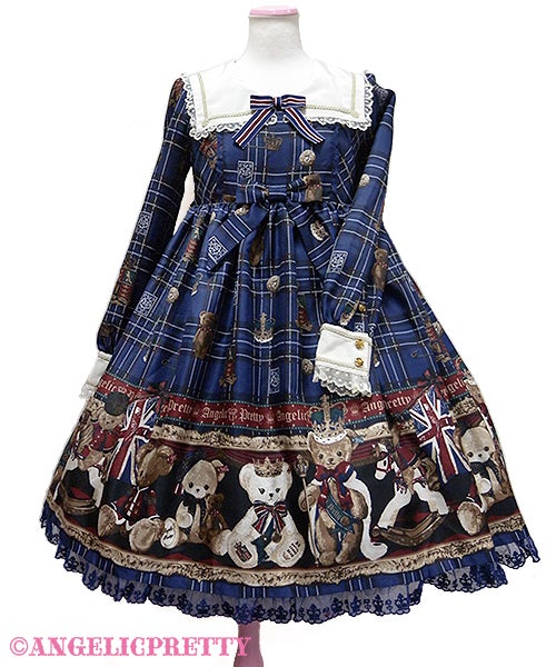 ワンピース British Bear OP MTO] British Bear OP (2019) by Angelic Pretty