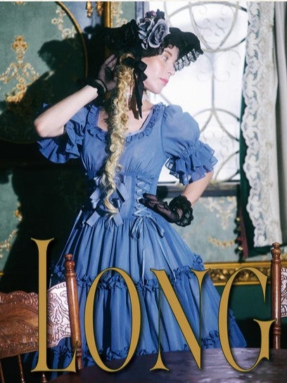 Lace-up Doll Half Sleeve OP (Long) by Victorian Maiden
