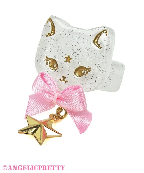 Milk Cat Ring by Angelic Pretty
