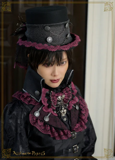 Under the Rose ~Messenger from Darkness & Rose Inscription~ Hat