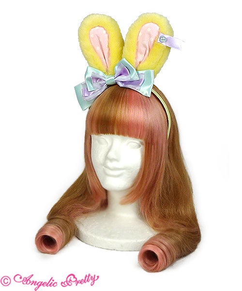 Lyrical Bunny Head Bow (2019) by Angelic Pretty