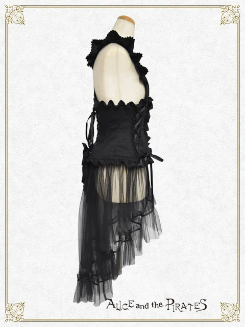 Mischievous Devil Dress Corset by Alice and the Pirates