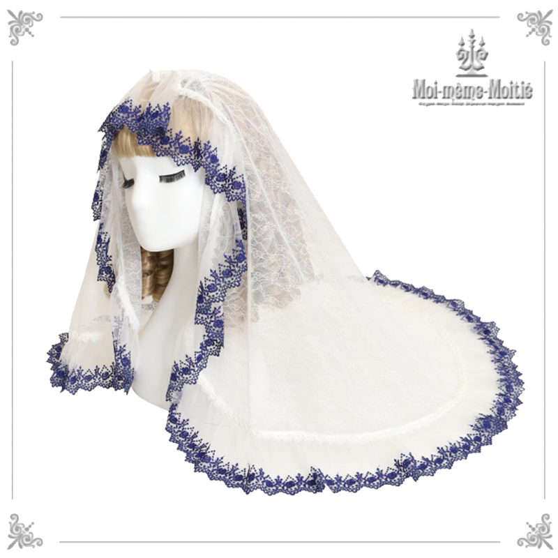 Moi-même-Moitié レースケープ Rose Garden 2 Way Lace Veil and Cape by Moi-même-Moitié