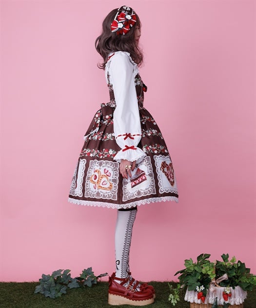 Chalmiere ~ Baked Berry JSK by Axes Femme