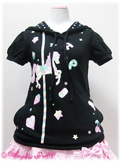Sugary Carnival Print Parka by Angelic Pretty