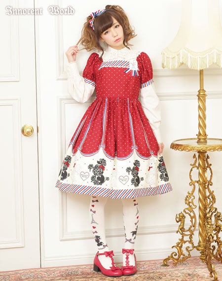 トップス Innocent World French Poodle Shirred OP by Innocent World