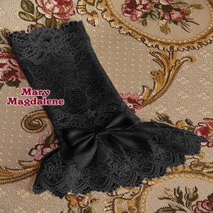 Long Lace Cuffs With Ribbon (2012) by Mary Magdalene