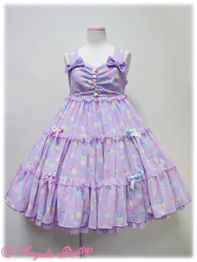 x*）様 Sugar Heartsジャンパースカート Sugar Hearts JSK by Angelic Pretty