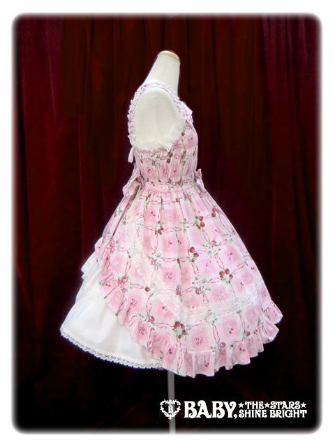 Sweet Check Shirring Princess JSK by Baby, the Stars Shine Bright