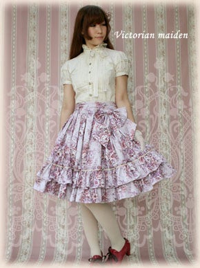 Victorian Doll Skirt (Classical Bouquet - 2012) by Victorian Maiden