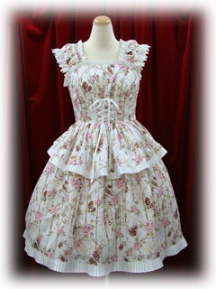 Rose Jail Print JSK by Alice and the Pirates