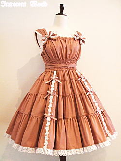 Innocent World　エリザベスローズJSK　オレンジ【新品未使用】 Rose Lace JSK by Innocent World