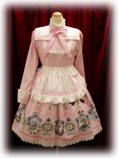 Pirates Alice Print II OP with Apron by Alice and the Pirates