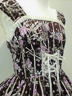 Rose Jail Print JSK by Alice and the Pirates