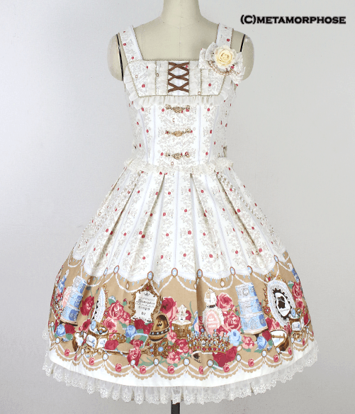 Majestic Princess Rosy JSK by Metamorphose Temps de Fille