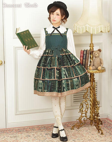 Royal Library High Waist JSK (2016) by Innocent World
