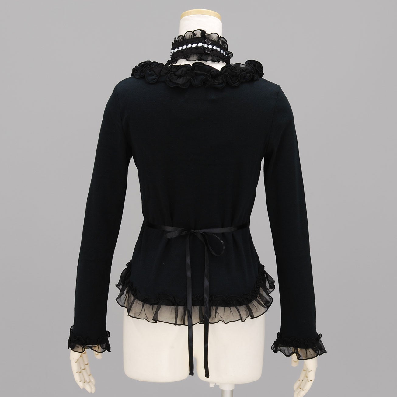 FRILL Halter Choker Cutsew by h.NAOTO